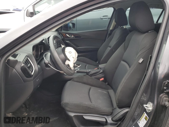 2014 Mazda 3 i Sport with VIN JM1BM1U75E1121862, listed as a Copart auction lot 44687015 with 194,473 mi miles and Salvage Title. Bid and sale history available at DreamBid. Image 7.