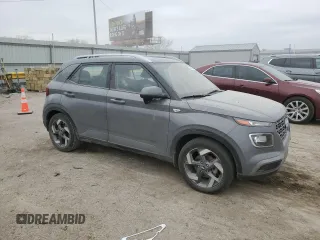 2022 Hyundai Venue SEL with VIN KMHRC8A34NU173473, listed as a Copart auction lot 44974405 with 15,518 mi miles and Salvage Title. Bid and sale history available at DreamBid. Image 4.