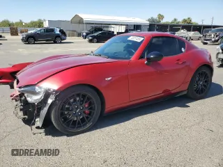 2017 Mazda MX-5 Miata Club with VIN JM1NDAL78H0100190, listed as a Copart auction lot 73037454 with 66,132 mi miles and Salvage title. Bid and sale history available at DreamBid. Image 1.