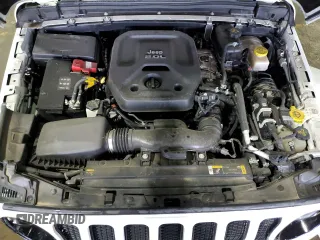 2021 Jeep Wrangler Unlimited Sahara High Altitude with VIN 1C4HJXEN7MW651514, listed as a Copart auction lot 83654114 with Not provided miles and Salvage title. Bid and sale history available at DreamBid. Image 12.