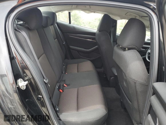 2021 Mazda 3 S with VIN JM1BPAAL2M1335330, listed as a Copart auction lot 56838145 with 33,225 mi miles and Salvage title. Bid and sale history available at DreamBid. Image 10.