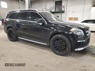 2013 Mercedes-Benz GL-Class GL 550 with VIN 4JGDF7DE1DA120884, listed as a Copart auction lot 47283125 with 120,878 mi miles and Salvage Title. Bid and sale history available at carsss.com. Image 4.