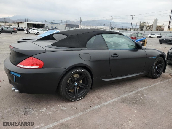 2009 BMW 6 Series M6 with VIN WBSEK935X9CY80091, listed as a Copart auction lot 43348935 with 128,438 mi miles and Clean Title. Bid and sale history available at carsss.com. Image 3.