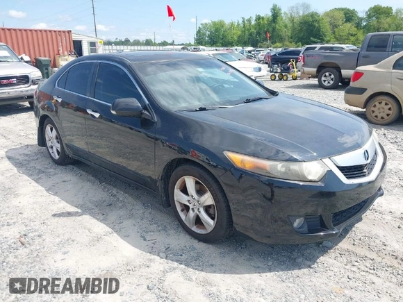 2010 Acura TSX with VIN JH4CU2F67AC037473, listed as a IAAI auction lot 42021853 with 182,648 mi miles. Bid and sale history available at carsss.com. Image 1.