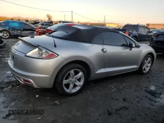 2009 Mitsubishi Eclipse GS with VIN 4A3AL25F79E012292, listed as a Copart auction lot 83600844 with 121,067 mi miles and Salvage Title. Bid and sale history available at carsss.com. Image 3.