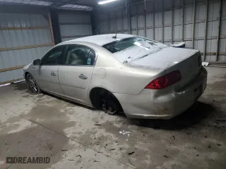 2007 Buick Lucerne V6 CXL with VIN 1G4HD57217U183919, listed as a Copart auction lot 45800025 with 142,444 mi miles and Salvage Title. Bid and sale history available at carsss.com. Image 2.