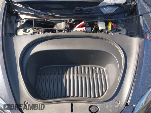 2025 Tesla Model 3 Long Range z VIN 5YJ3E1EBXSF913691, wystawiony jako IAAI lot #41699545 z przebiegiem 3 609 mil mil oraz . Historia ofert i sprzedaży dostępna na DreamBid. Obrazek 10.
