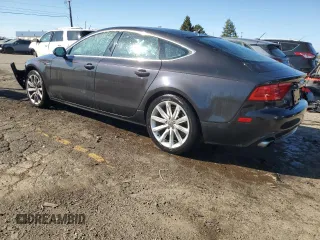 2013 Audi A7 Premium Plus with VIN WAUYGAFC3DN113081, listed as a Copart auction lot 53844345 with 99,046 mi miles and Clean title. Bid and sale history available at DreamBid. Image 2.