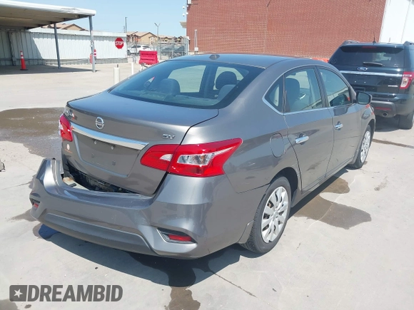 2016 Nissan Sentra S with VIN 3N1AB7AP4GY317026, listed as a IAAI auction lot 41897980 with 118,767 mi miles. Bid and sale history available at carsss.com. Image 4.
