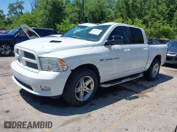 2012 Ram 1500 Sport with VIN 1C6RD7MT3CS250762, listed as a IAAI auction lot 42201661 with Not provided miles and . Bid and sale history available at DreamBid. Image 2.