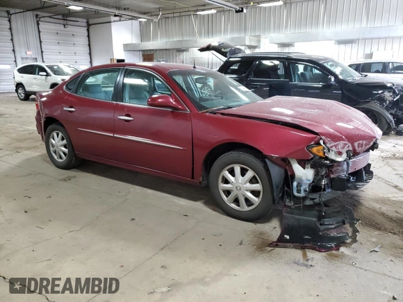 2005 Buick LaCrosse CXL z VIN 2G4WD532951321311, wystawiony jako Copart lot #57444585 z przebiegiem 165 396 mil mil oraz Nie do naprawy. Historia ofert i sprzedaży dostępna na DreamBid. Obrazek 4.