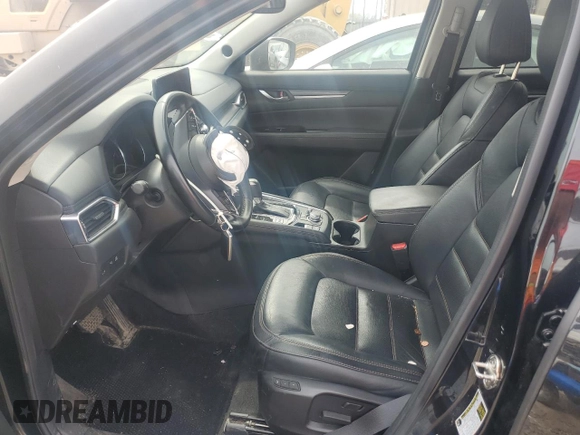 2021 Mazda CX-5 Grand Touring with VIN JM3KFBDM6M0401517, listed as a Copart auction lot 51019645 with 55,906 mi miles and Salvage Title. Bid and sale history available at DreamBid. Image 7.