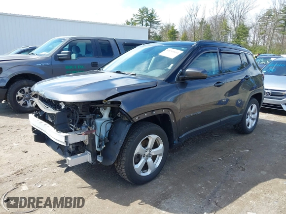 2018 Jeep Compass Latitude z VIN 3C4NJDBB9JT253055, wystawiony jako IAAI lot #42010814 z przebiegiem 83 270 mil mil oraz . Historia ofert i sprzedaży dostępna na DreamBid. Obrazek 17.