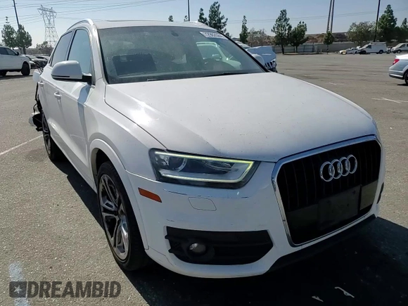 2015 Audi Q3 Premium Plus with VIN WA1BFCFS0FR001987, listed as a Copart auction lot 72962684 with 104,432 mi miles and Salvage title. Bid and sale history available at DreamBid. Image 10.