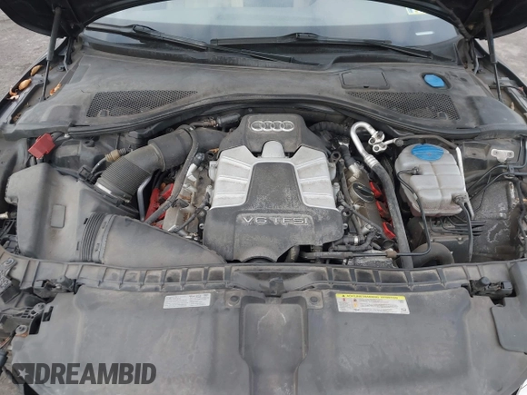 2014 Audi A7 3.0 Prestige with VIN WAU2GAFC5EN071911, listed as a IAAI auction lot 41453159 with 120,569 mi miles. Bid and sale history available at carsss.com. Image 10.
