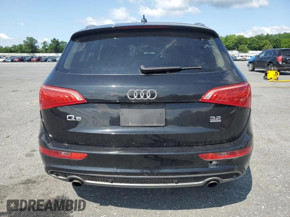 2012 Audi Q5 Premium Plus with VIN WA1DKAFP3CA133981, listed as a Copart auction lot 61937765 with 74,827 mi miles and Salvage title. Bid and sale history available at DreamBid. Image 6.