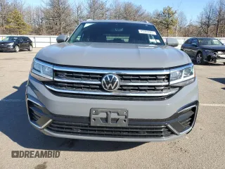 2021 Volkswagen Atlas SEL with VIN 1V2SE2CA4MC236762, listed as a Copart auction lot 45089025 with 79,963 mi miles and Salvage title. Bid and sale history available at DreamBid. Image 5.