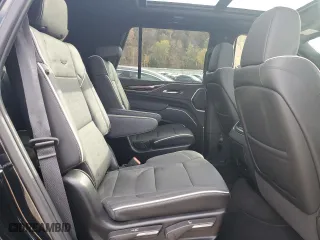 2024 Cadillac Escalade Premium Luxury with VIN 1GYS4BKL1RR181502, listed as a Copart auction lot 77155704 with 6,588 mi miles and Salvage Title. Bid and sale history available at carsss.com. Image 11.