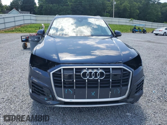 2023 Audi Q7 Prestige with VIN WA1VXBF75PD022526, listed as a Copart auction lot 61075745 with 18,307 mi miles and Salvage title. Bid and sale history available at DreamBid. Image 5.