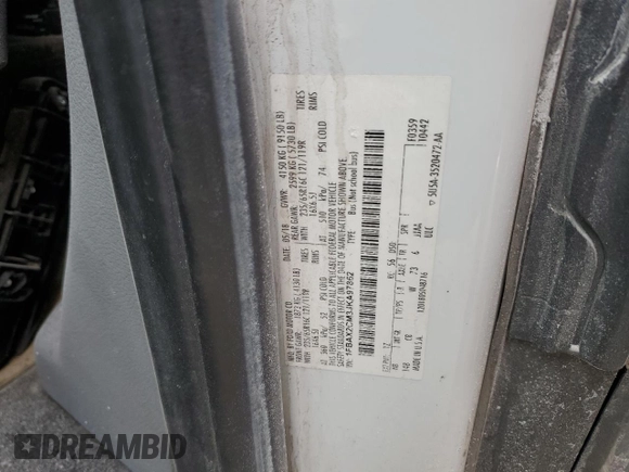 2018 Ford Transit Passenger XL z VIN 1FBAX2CM3JKA97862, wystawiony jako Copart lot #43121545 z przebiegiem 67 592 mil mil oraz Czysty tytuł • Clean title. Historia ofert i sprzedaży dostępna na DreamBid. Obrazek 13.