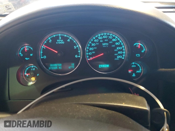 2013 GMC Yukon SLT with VIN 1GKS2CE07DR103399, listed as a Copart auction lot 57092724 with 172,305 mi miles and Salvage Title. Bid and sale history available at carsss.com. Image 9.