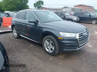 2019 Audi Q5 Premium with VIN WA1ANAFY4K2074466, listed as a IAAI auction lot 42507301 with 107,770 mi miles and . Bid and sale history available at DreamBid. Image 1.
