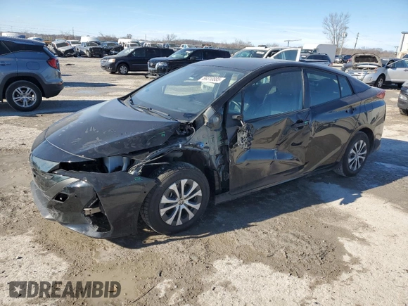 2021 Toyota Prius LE with VIN JTDKAMFP0M3193904, listed as a Copart auction lot 89310885 with 54,068 mi miles and Clean Title. Bid and sale history available at DreamBid. Image 1.