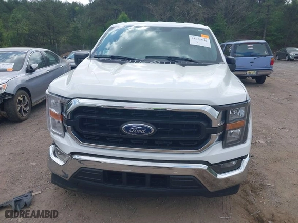 2023 Ford F-150 XL with VIN 1FTEW1C85PKD35250, listed as a IAAI auction lot 41960042 with 44,650 mi miles. Bid and sale history available at carsss.com. Image 12.