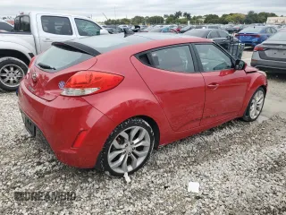 2012 Hyundai Veloster w/Gray Int with VIN KMHTC6AD1CU064985, listed as a Copart auction lot 42487355 with 84,475 mi miles and Salvage title. Bid and sale history available at DreamBid. Image 3.