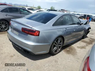 2016 Audi S6 Prestige with VIN WAUH2AFC0GN165691, listed as a Copart auction lot 69062174 with 61,342 mi miles and Salvage Title. Bid and sale history available at carsss.com. Image 3.