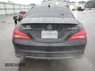 2016 Mercedes-Benz CLA 45 AMG with VIN WDDSJ5CB4GN347432, listed as a Copart auction lot 42567015 with 96,945 mi miles and Salvage Title. Bid and sale history available at DreamBid. Image 6.