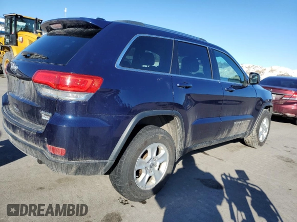 2017 Jeep Grand Cherokee Laredo with VIN 1C4RJFAG9HC609830, listed as a Copart auction lot 47599295 with 136,014 mi miles and Salvage title. Bid and sale history available at DreamBid. Image 3.
