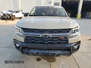 2021 Chevrolet Colorado 2WD Z71 with VIN 1GCGSDEN1M1221448, listed as a Copart auction lot 75447624 with 30,526 mi miles and Salvage title. Bid and sale history available at DreamBid. Image 5.