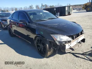 2012 Lexus IS 250 with VIN JTHBF5C21C5168141, listed as a Copart auction lot 41750355 with 228,932 mi miles and Salvage Title. Bid and sale history available at DreamBid. Image 4.