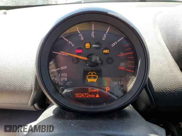 2015 MINI Countryman with VIN WMWZB3C55FWR44759, listed as a Copart auction lot 55836815 with 102,472 mi miles and Salvage title. Bid and sale history available at DreamBid. Image 9.