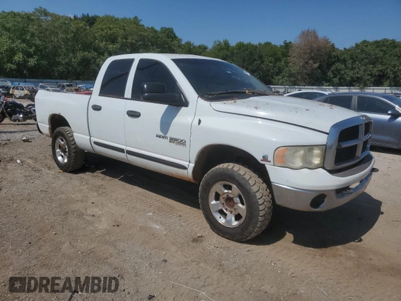 2005 Dodge Ram 2500 SLT with VIN 3D7KR28C45G851364, listed as a Copart auction lot 71616464 with 362,113 mi miles and Salvage Title. Bid and sale history available at carsss.com. Image 4.