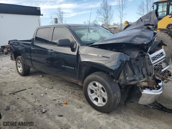 2014 Chevrolet Silverado 1500 LT with VIN 1GCUKRECXEF196715, listed as a Copart auction lot 41894235 with 0 mi miles and Salvage Title. Bid and sale history available at carsss.com. Image 4.