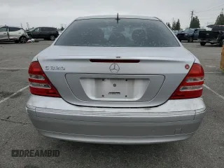 2001 Mercedes-Benz C 320 with VIN WDBRF64J01F124150, listed as a Copart auction lot 50624475 with Not Provided miles and Clean Title. Bid and sale history available at DreamBid. Image 6.