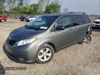 2011 Toyota Sienna LE AAS с VIN 5TDKK3DC0BS074382, выставлен на аукционе Copart как лот 55467695 с пробегом 173 881 миль миль и Списание • Salvage title. История ставок и продаж доступна на DreamBid. Изображение 1.