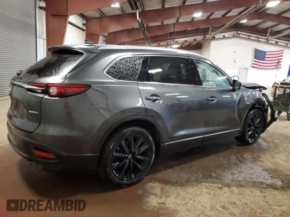 2022 Mazda CX-9 Touring Plus with VIN JM3TCBAY1N0612601, listed as a Copart auction lot 83755614 with 23,806 mi miles and Non Repairable. Bid and sale history available at carsss.com. Image 3.