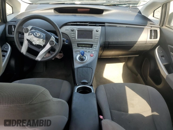 2012 Toyota Prius One with VIN JTDKN3DU7C1581293, listed as a Copart auction lot 53319285 with 181,618 mi miles and Salvage Title. Bid and sale history available at DreamBid. Image 8.