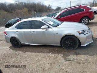 2014 Lexus IS 350 with VIN JTHCE1D25E5002075, listed as a IAAI auction lot 41877829 with 105,269 mi miles. Bid and sale history available at carsss.com. Image 13.