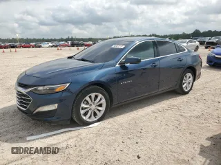 2021 Chevrolet Malibu LT with VIN 1G1ZD5ST5MF029988, listed as a Copart auction lot 54847275 with 52,496 mi miles and Non Repairable. Bid and sale history available at DreamBid. Image 1.