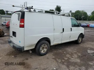 2010 Chevrolet Express Cargo with VIN 1GCZGFBA2A1153342, listed as a Copart auction lot 60746385 with 142,770 mi miles and Clean title. Bid and sale history available at DreamBid. Image 3.