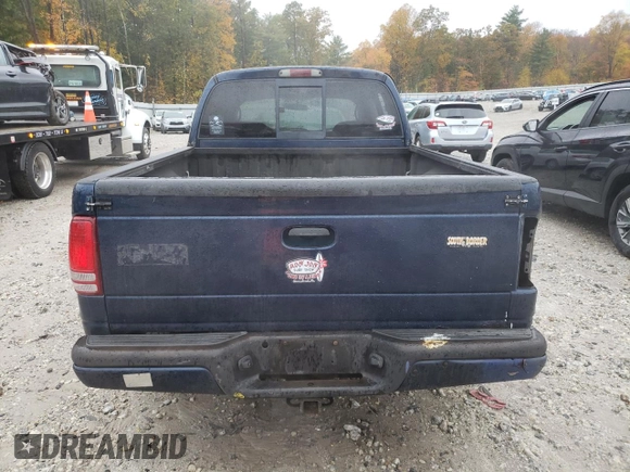 2004 Dodge Dakota Sport with VIN 1D7HL38N54S701533, listed as a Copart auction lot 74415864 with 202,678 mi miles and Clean Title. Bid and sale history available at carsss.com. Image 6.