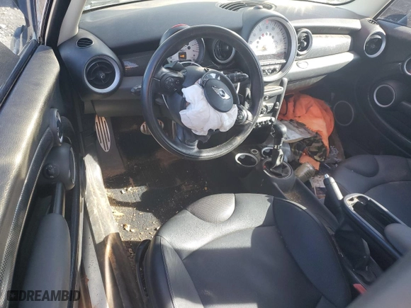 2011 MINI Cooper Hardtop S with VIN WMWSV3C51BTY14174, listed as a Copart auction lot 87837755 with NaN miles and Salvage Title. Bid and sale history available at carsss.com. Image 8.