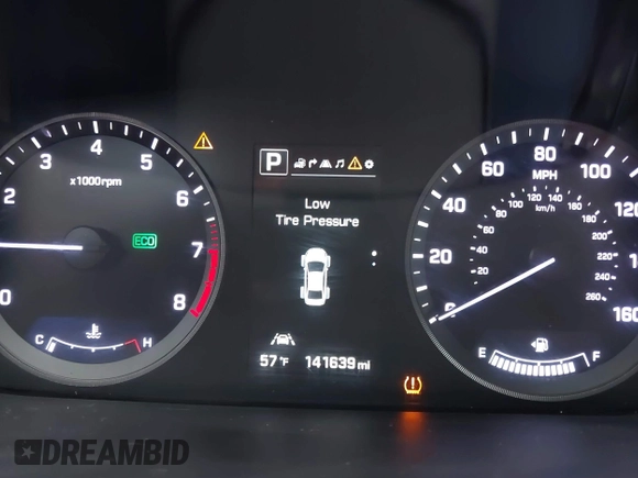 2015 Hyundai Sonata 2.4L Sport with VIN 5NPE34AF8FH208677, listed as a IAAI auction lot 41615270 with 141,639 mi miles. Bid and sale history available at carsss.com. Image 7.