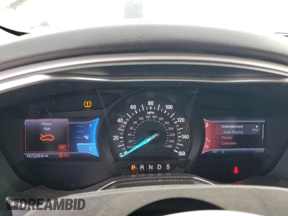 2013 Ford Fusion SE with VIN 3FA6P0H99DR267898, listed as a Copart auction lot 52641515 with 167,229 mi miles and Salvage Title. Bid and sale history available at carsss.com. Image 9.