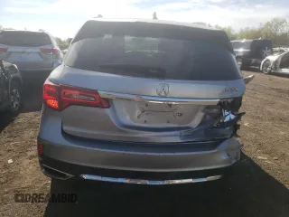 2017 Acura MDX Technology with VIN 5FRYD4H53HB034816, listed as a Copart auction lot 55026525 with 212,102 mi miles and Salvage Title. Bid and sale history available at DreamBid. Image 6.