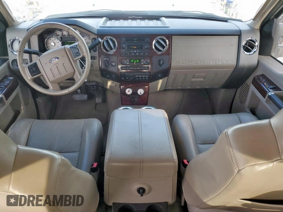 2008 Ford F-250 XL with VIN 1FTSW21R48EC48430, listed as a Copart auction lot 56991715 with 188,882 mi miles and Salvage title. Bid and sale history available at DreamBid. Image 8.